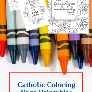 Coloring pages for Catholic kids